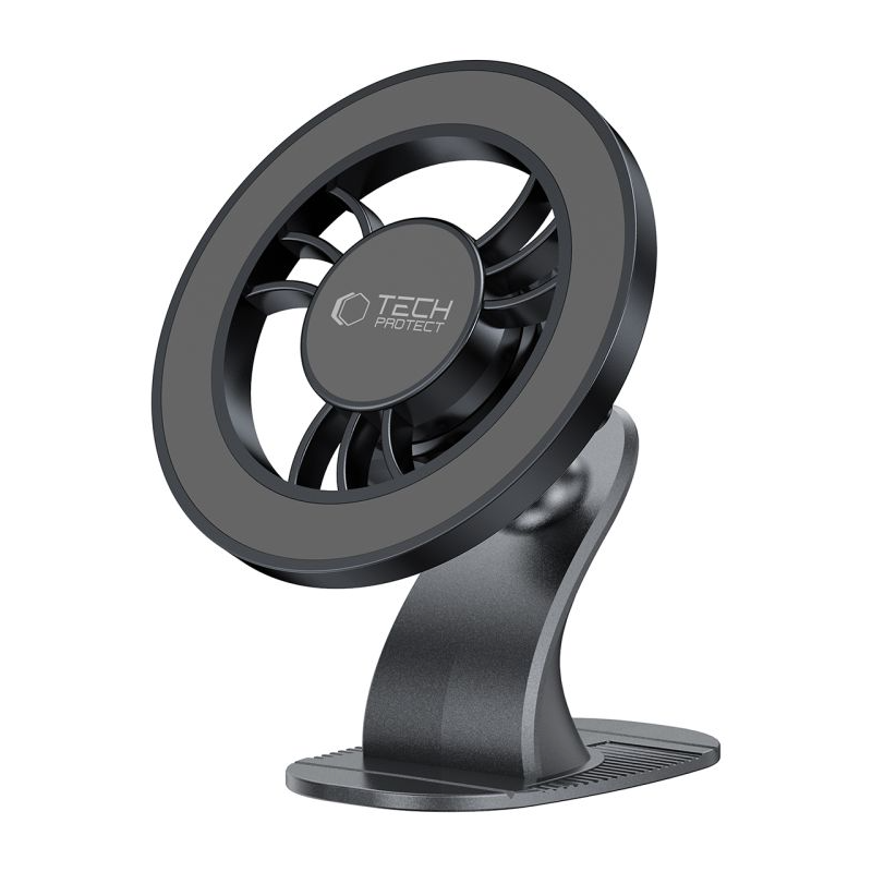 Magnetický držiak do auta Tech-Protect N56 2v1 II, univerzálny, čierny