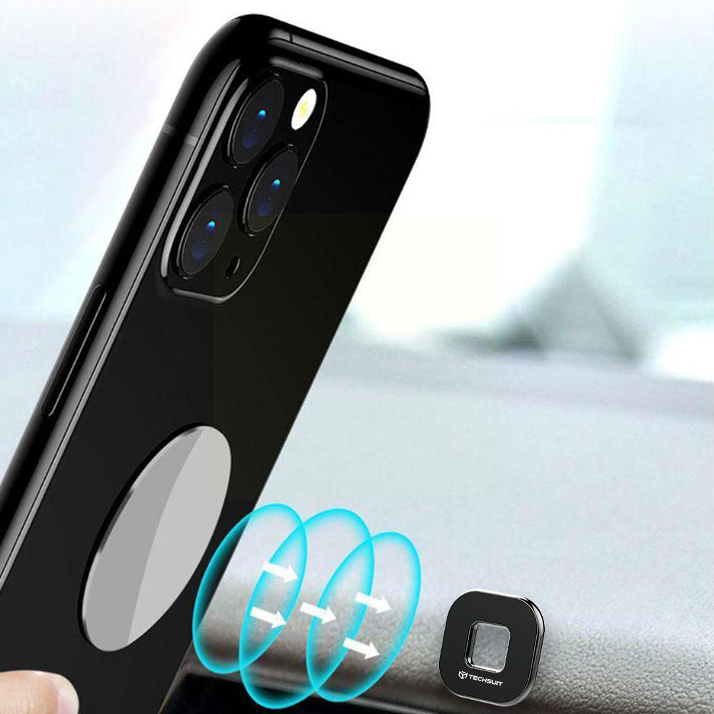 Magnetický Auto Držiak Techsuit HOLD210, Univerzálny, Čierny