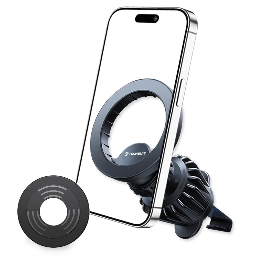 Magnetický Auto Držiak Techsuit S1, Univerzálny, Čierny