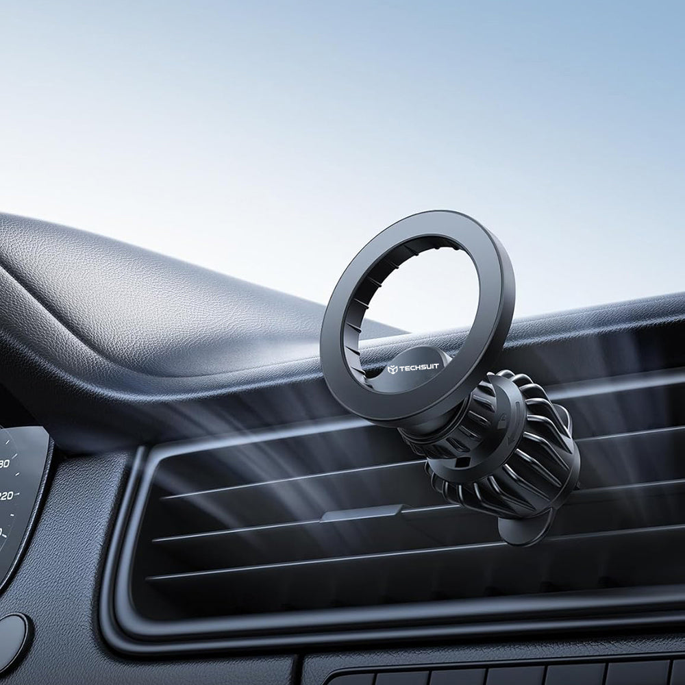 Magnetický Auto Držiak Techsuit S1, Univerzálny, Čierny