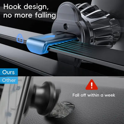 Magnetický Auto Držiak Techsuit S2, Univerzálny, Čierny