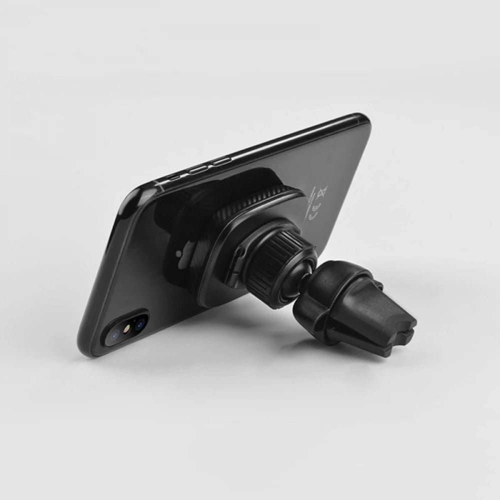 Magnetický držiak do auta Techsuit S4, Univerzálny, Čierno-červený