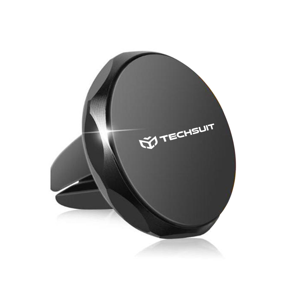 Magnetický držiak do auta Techsuit S9, Univerzálny, Strieborný