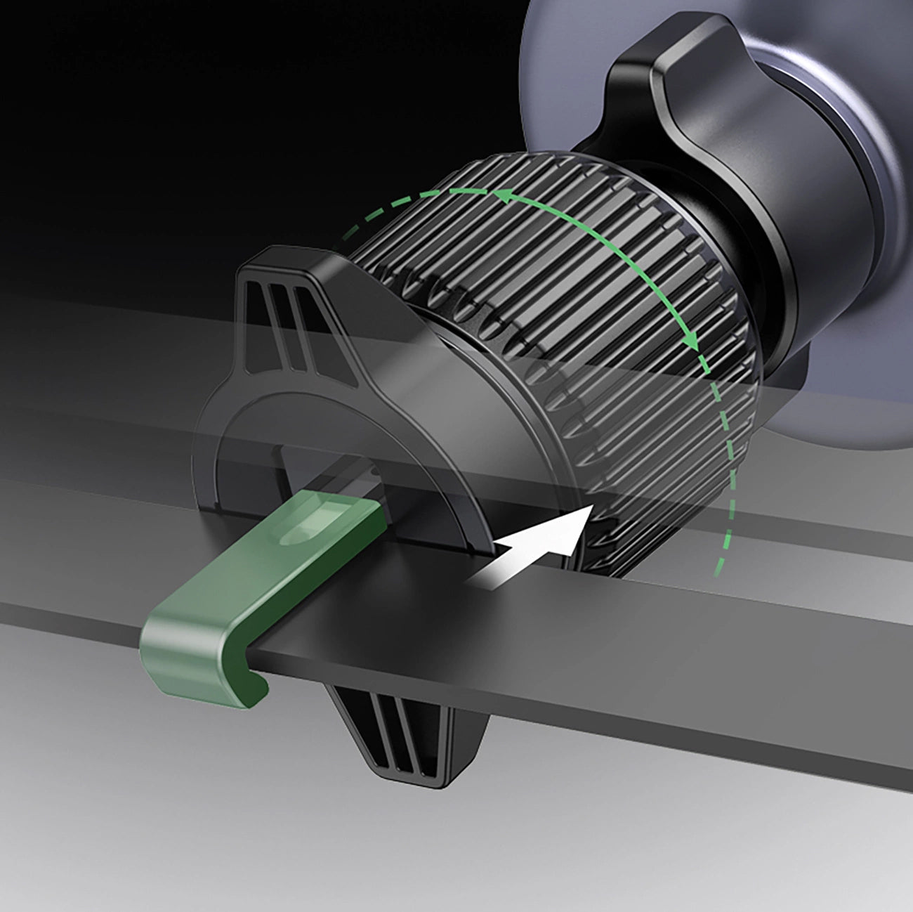 Magnetický držiak do auta UGREEN LP428, Univerzálny, Čierny