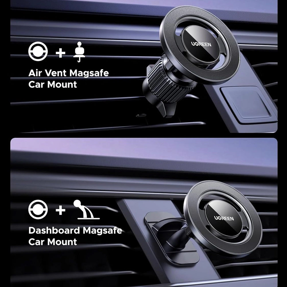 Magnetický Auto Držiak UGREEN LP986 (85397), Univerzálny, Čierny