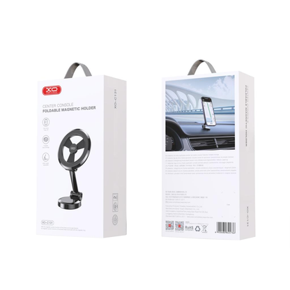 Magnetický držiak do auta XO Design C131, 4.7inch - 6.9inch, Sivý