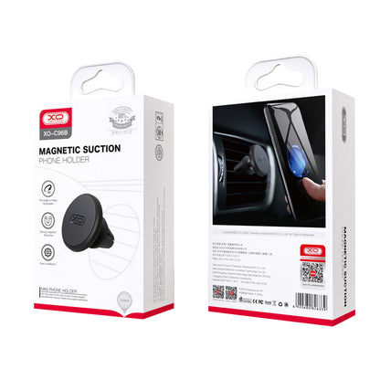 Magnetický Auto Držiak XO Design C96B, Univerzálny, Čierny