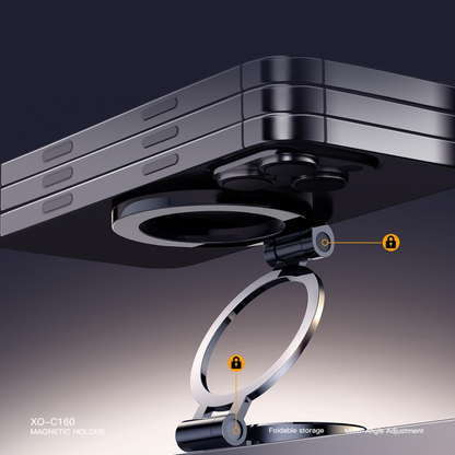 Magnetický držiak do auta XO Design C160, univerzálny, čierny