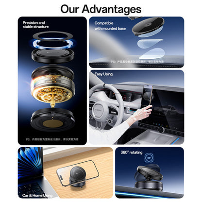 Magnetický Auto Držiak Yesido C227, Univerzálny, Čierny