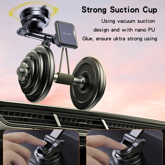 Yesido C263 Universal Magnetic Car Holder, Black