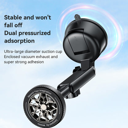 Magnetický držiak do auta Yesido C266, Univerzálny, Čierny