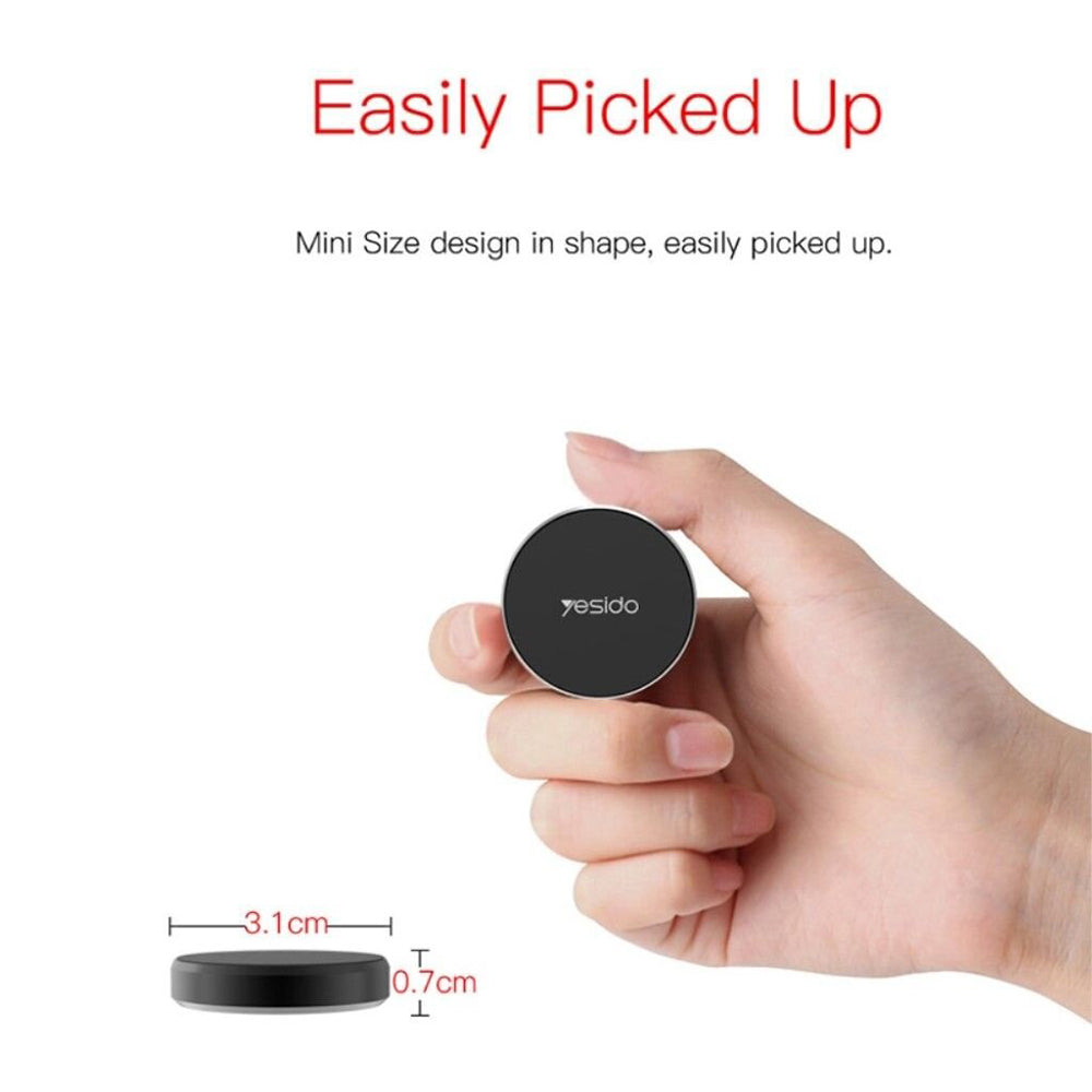 Magnetický Auto Držiak Yesido C38, Univerzálny, Čierny