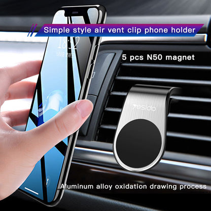 Magnetický Auto Držiak Yesido C64, Univerzálny, Čierny