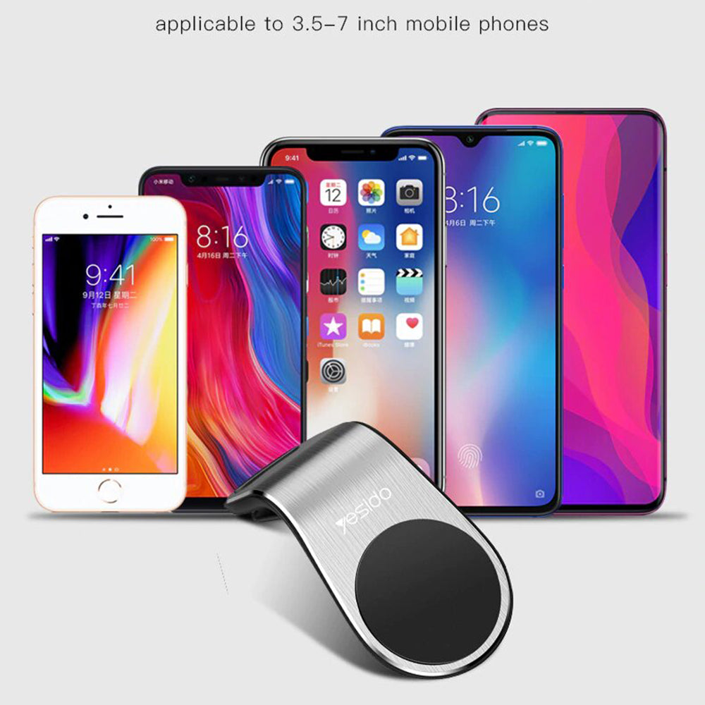 Magnetický Auto Držiak Yesido C64, Univerzálny, Čierny