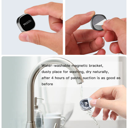 Magnetický auto držiak Yesido C81, Univerzálny, Sivý