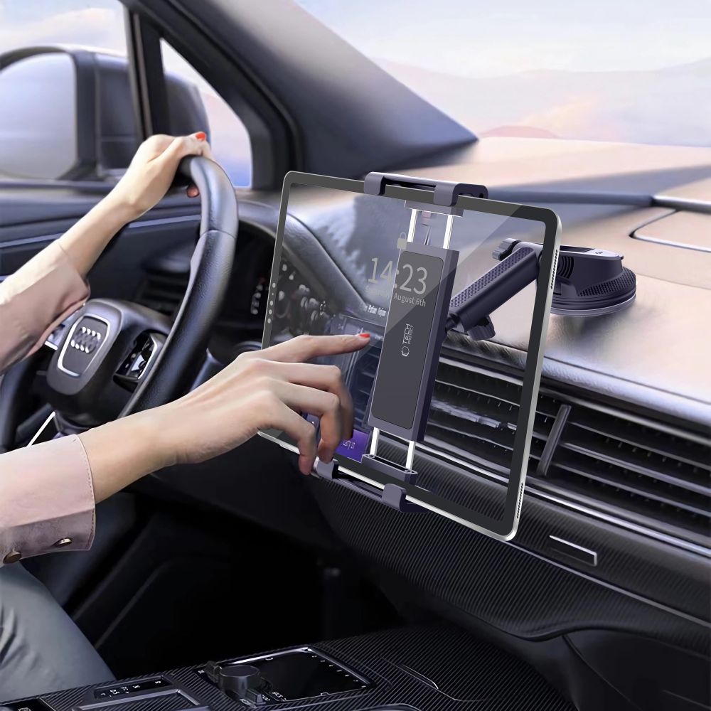 Auto držiak Tech-Protect V4 pre tablet, 141mm - 280mm, Čierny