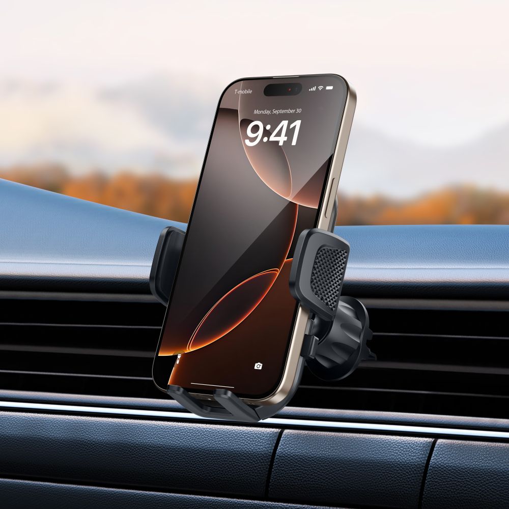 Auto držiak Tech-Protect V8-2 2in1, Univerzálny, Čierny