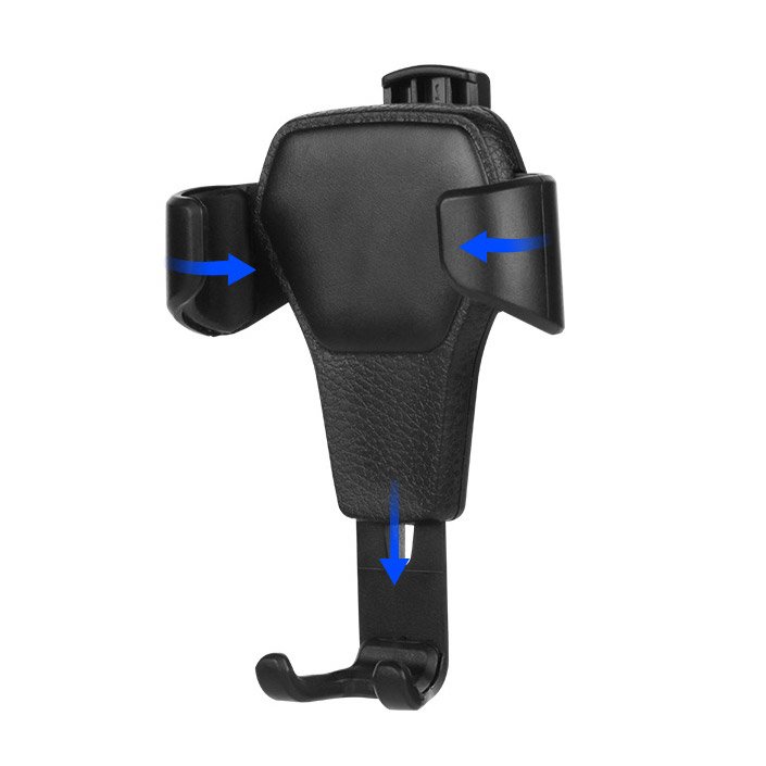 Auto držiak Techsuit H01, Univerzálny, Čierny