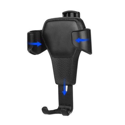 Auto držiak Techsuit H01, Univerzálny, Čierny