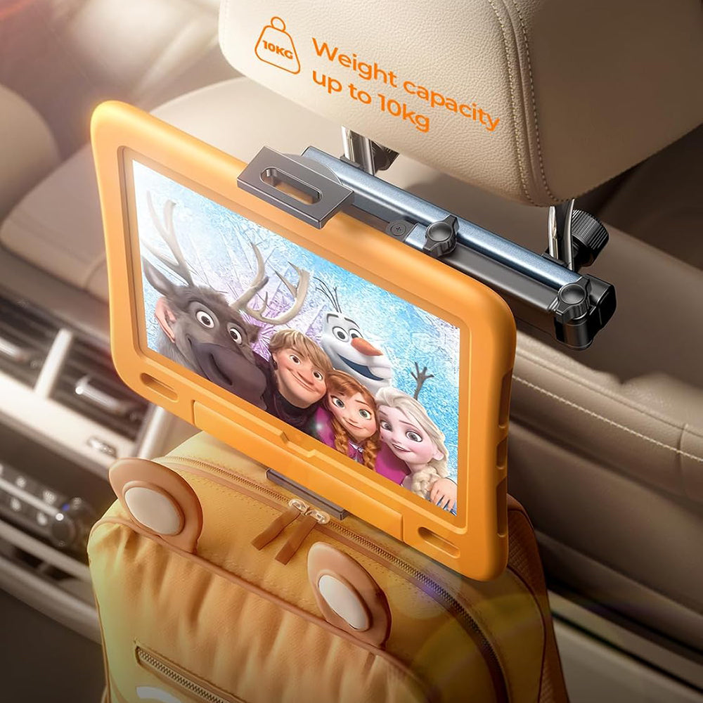 Auto držiak Lisen na opierku hlavy pre telefón / tablet, 4.7inch - 12.9inch, čierny YL0423090004