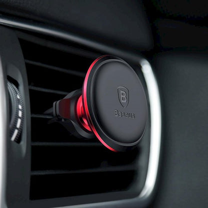 Magnetický držiak do auta Baseus Air Vent, Univerzálny, Červený SUGX-A09
