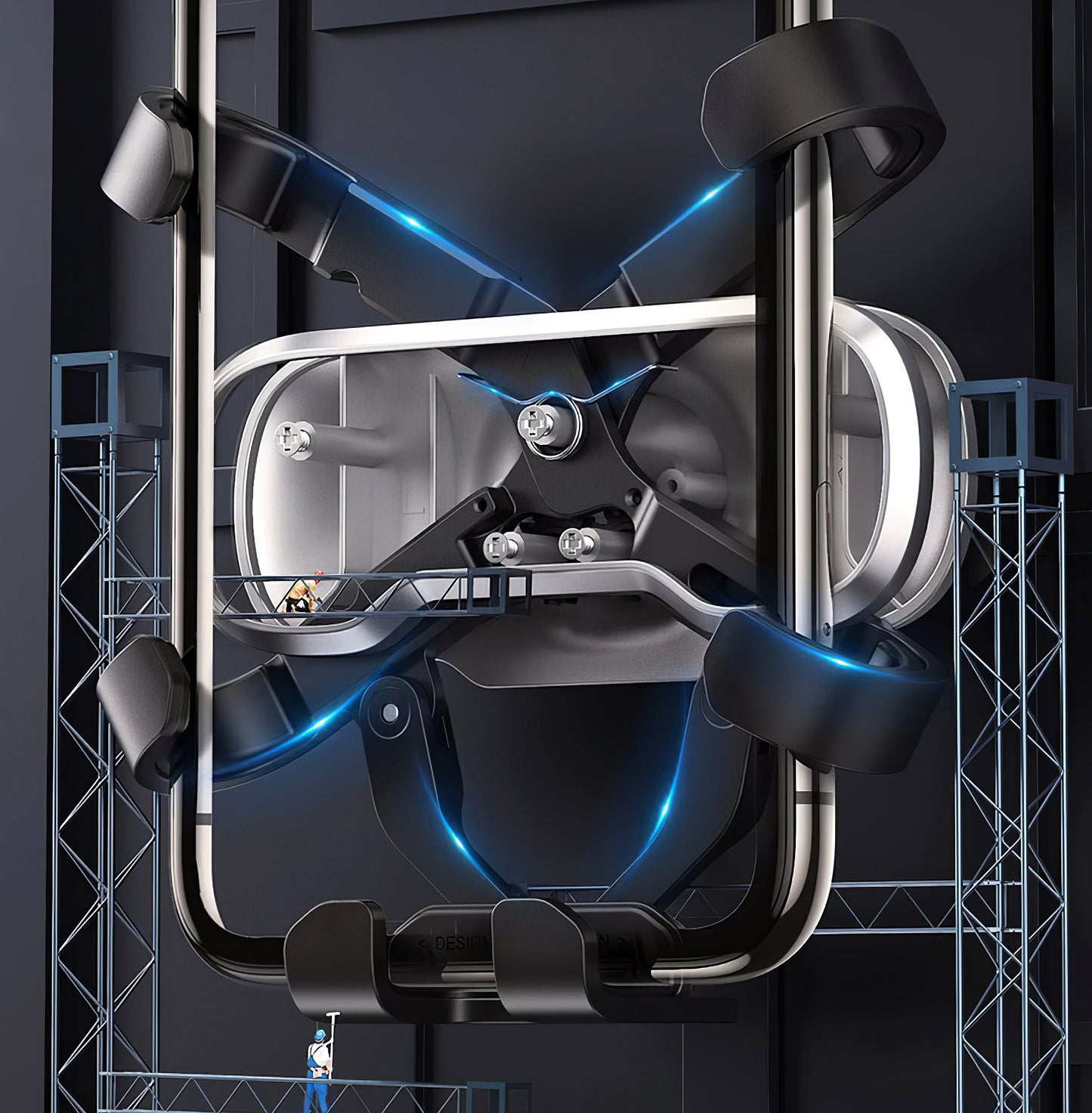 UGREEN Gravity Air Vent Car Holder, Universal, Black