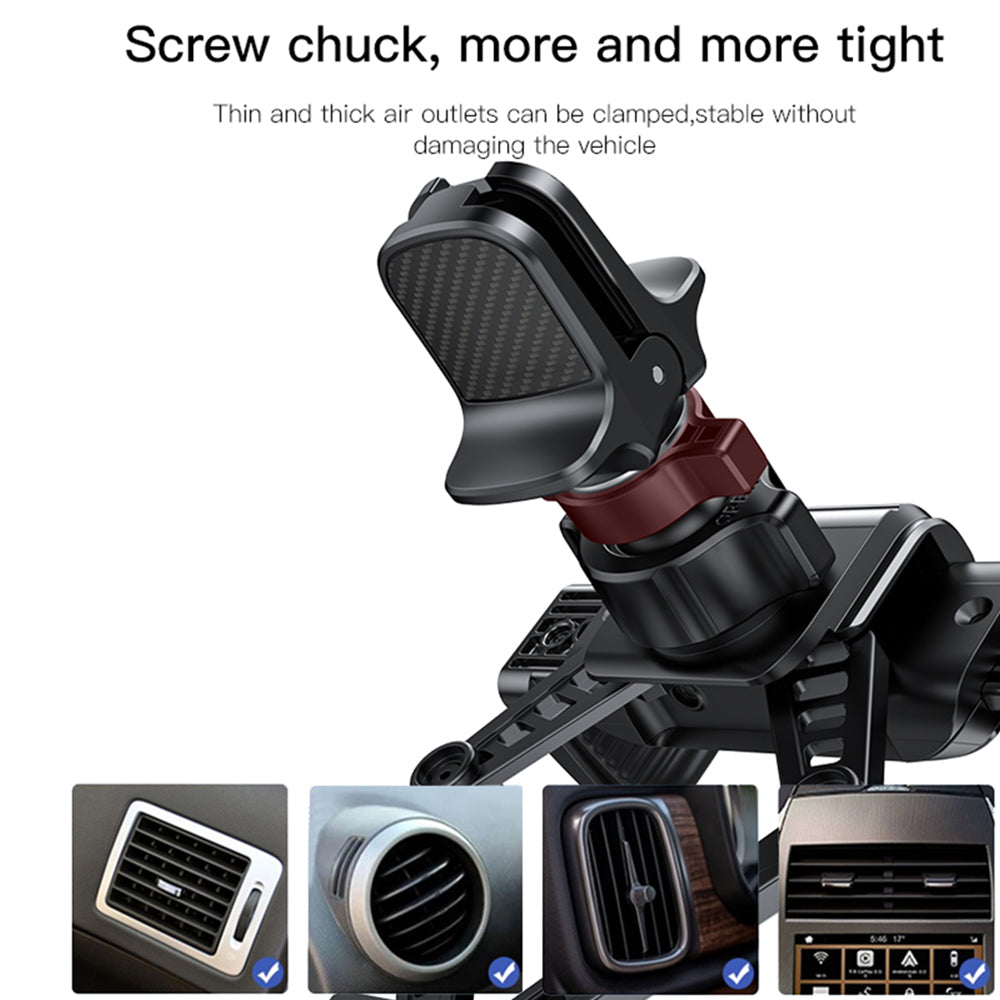 Auto držiak Yesido C166, 4.7inch - 7inch, Čierny