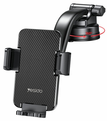 Auto držiak Yesido C172, 4inch - 7inch, Čierny