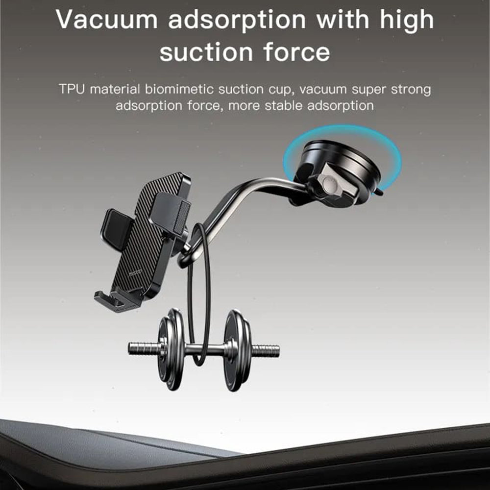 Auto držiak Yesido C172, 4inch - 7inch, Čierny