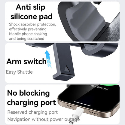 Auto držiak Yesido C240, Univerzálny, Čierny