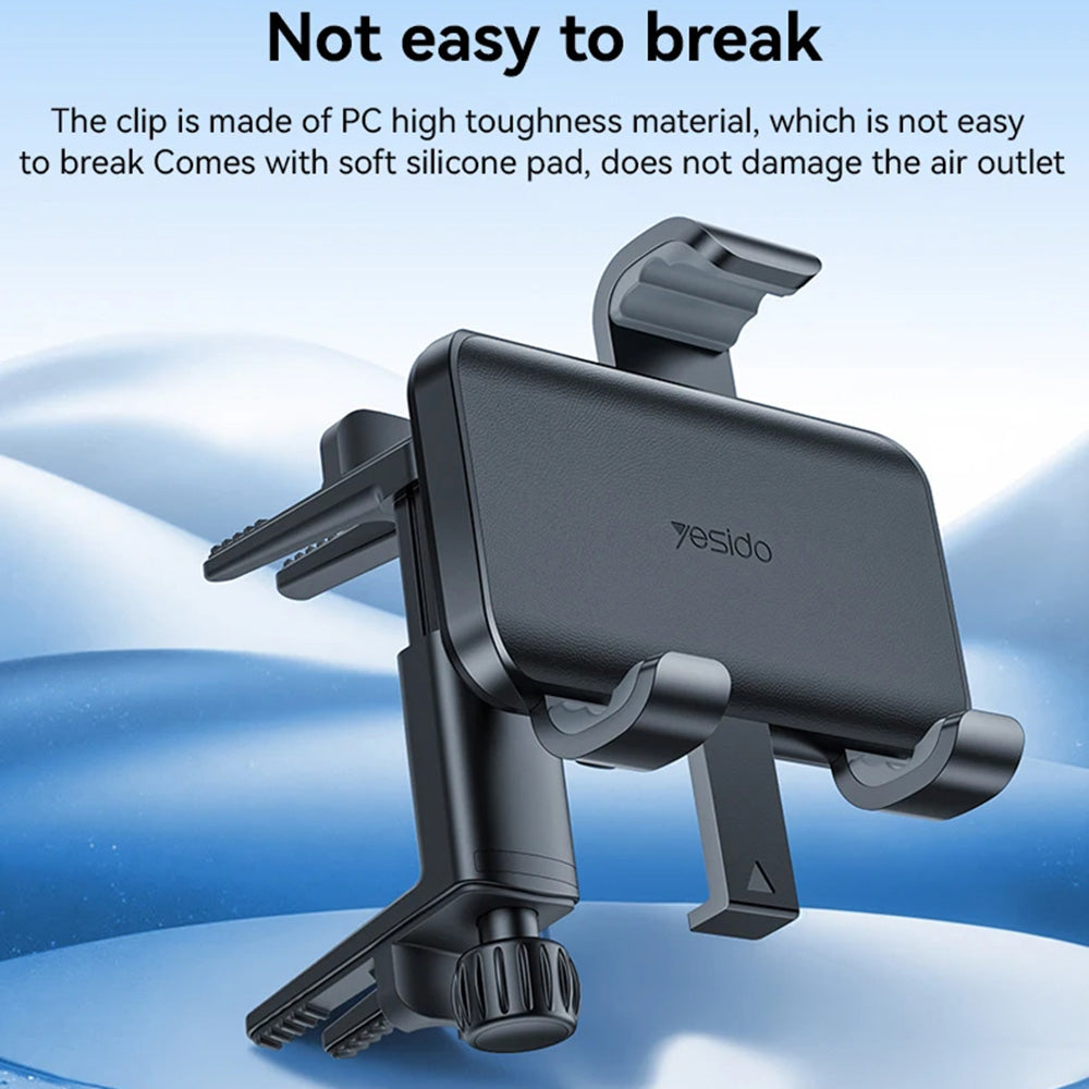 Auto držiak Yesido C240, Univerzálny, Čierny