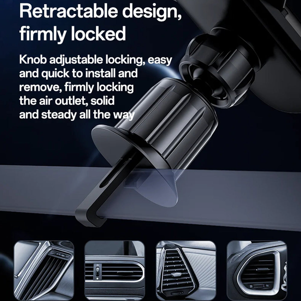 Auto držiak Yesido C247, 4.7inch - 7.2inch, Čierny