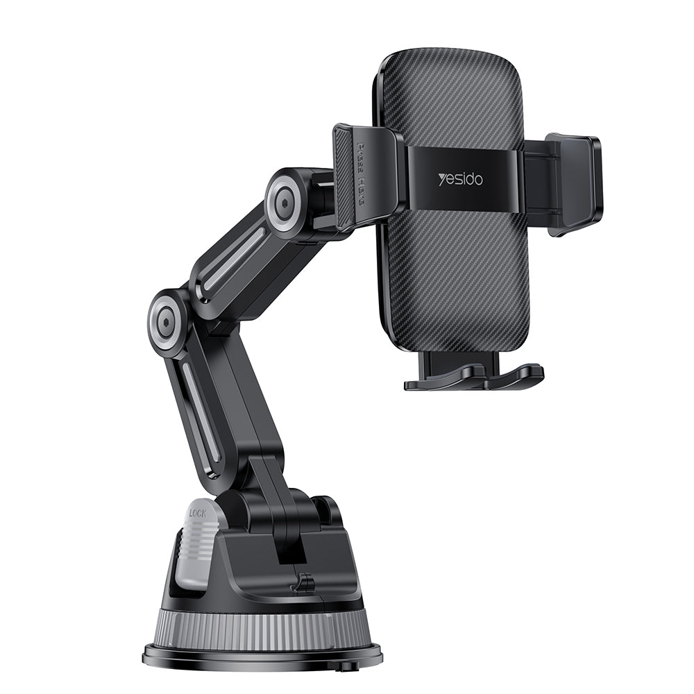 Auto držiak Yesido C275, 4.7inch - 7.2inch, Čierny