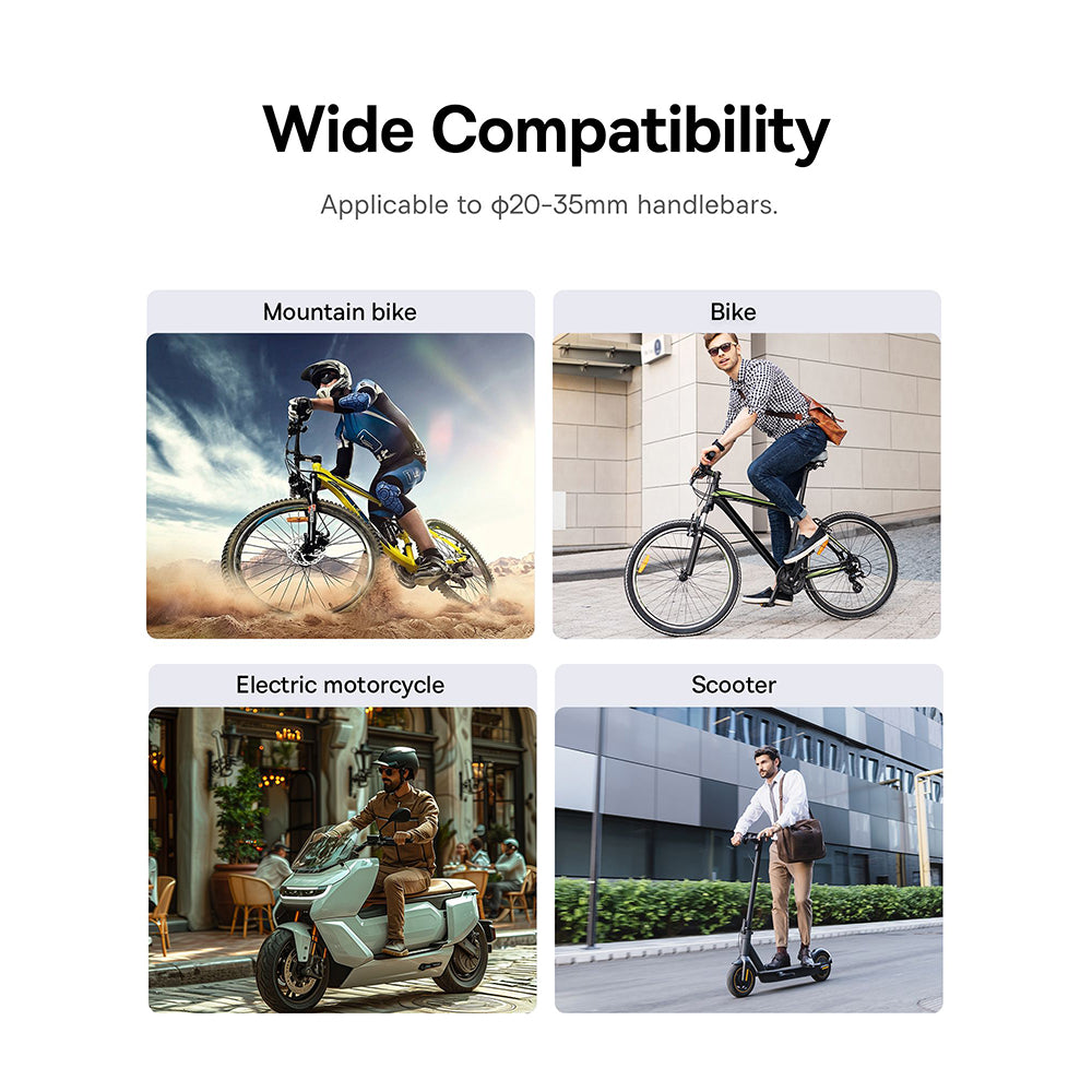 Držiak na bicykel Baseus PrimeTrip, Univerzálny, Čierny C40569000121-00