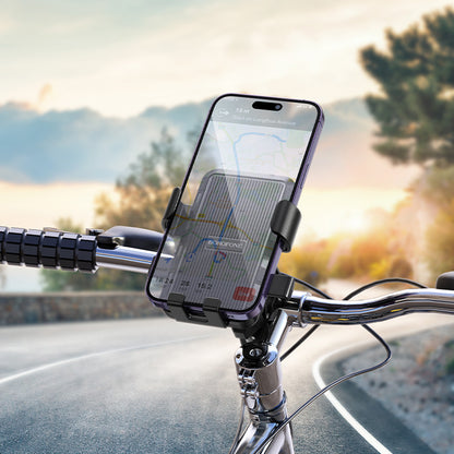 Držiak na bicykel Borofone BH13 Knight, 4.5inch - 7inch, Čierny