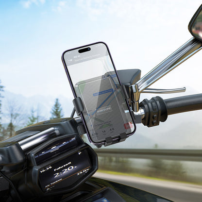 Držiak na bicykel Borofone BH13 Knight, 4.5inch - 7inch, Čierny