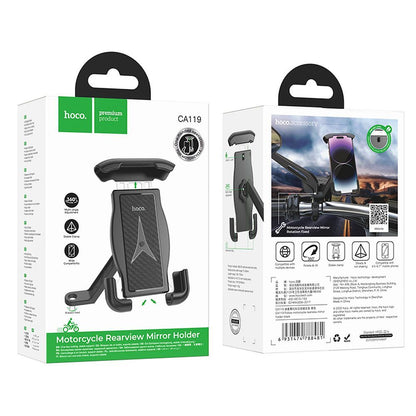 Držiak na bicykel HOCO CA119, Univerzálny, Čierny