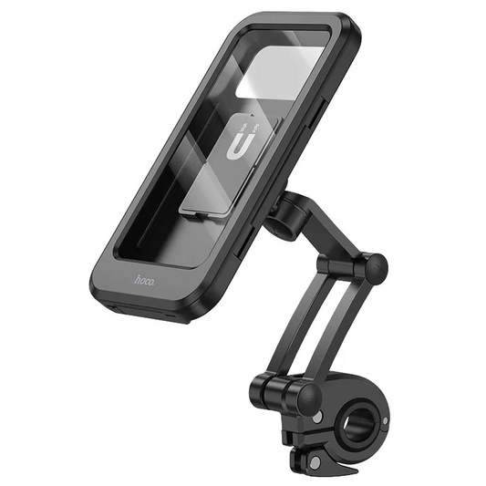 Držiak na bicykel a motorku HOCO CA101, 4,5 palca - 7 palcov, čierny