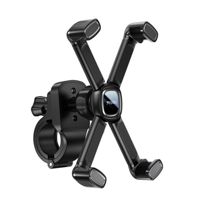 Držiak na bicykel Yesido C191, 4.5inch - 6.8inch, Čierny