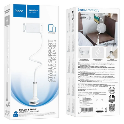 HOCO HD10 Desk Stand, Universal, White