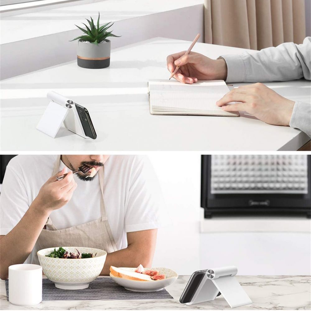 Stojan na stôl Techsuit ABS-BK1, 4 palce - 7,9 palca, čierny.