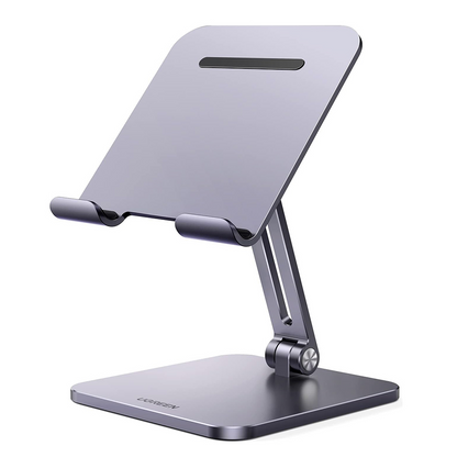 Stojan na stôl UGREEN LP134 pre telefón / tablet, 6,1 palca - 12,9 palca, sivý, znovu zabalený