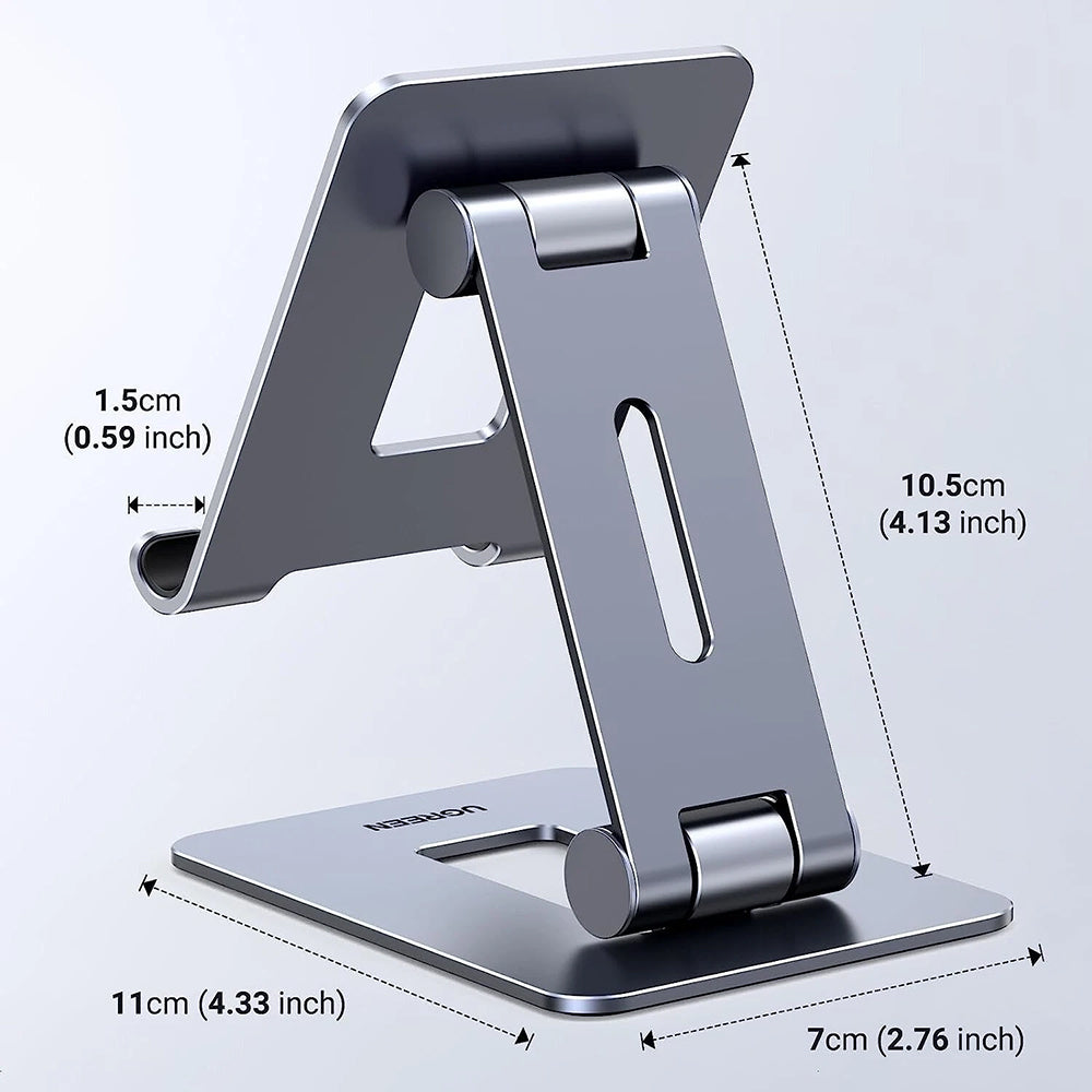 Stojan na stôl UGREEN LP678 (15608), 4inch - 7.9inch, Sivý