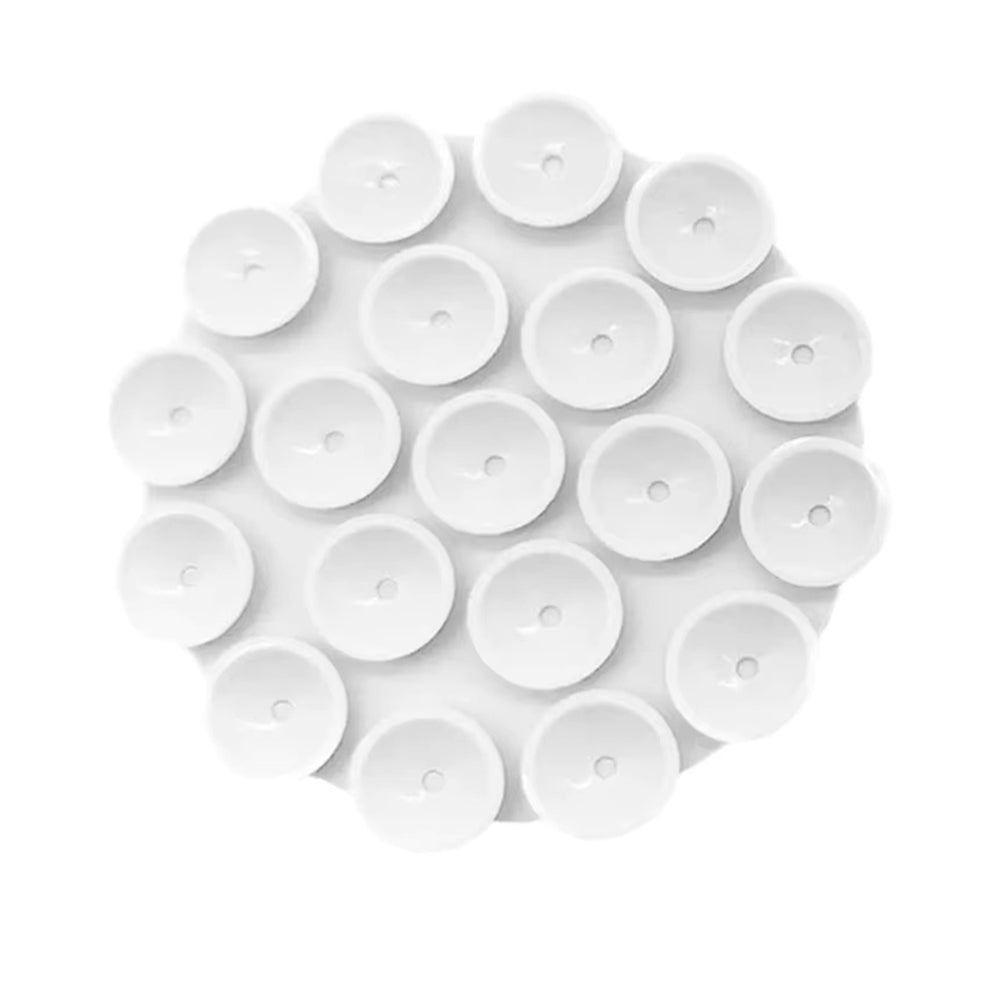 Podpora s prísavkami Techsuit SW-CUP, Biela