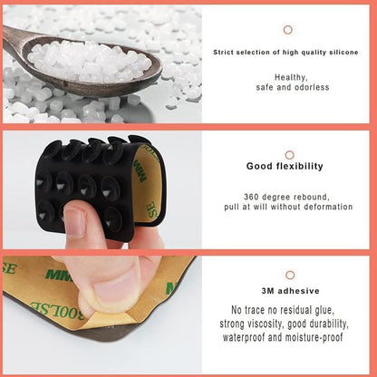 Podpora s prísavkami Techsuit SY-PAD, Žltá