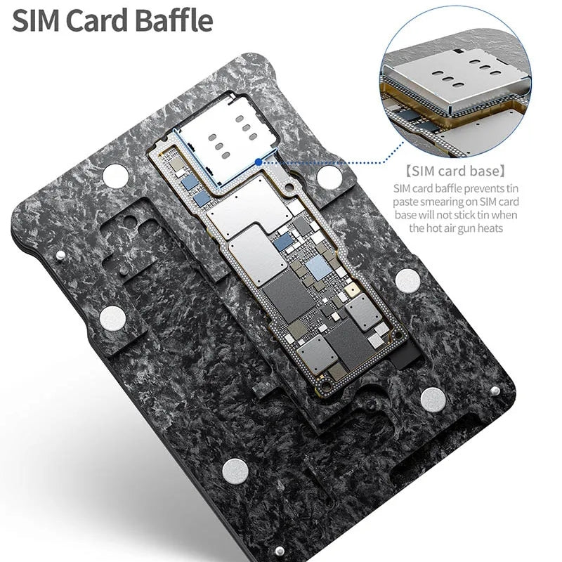 Magnetický pracovný držiak PCB QIANLI pre Apple iPhone 15 Series