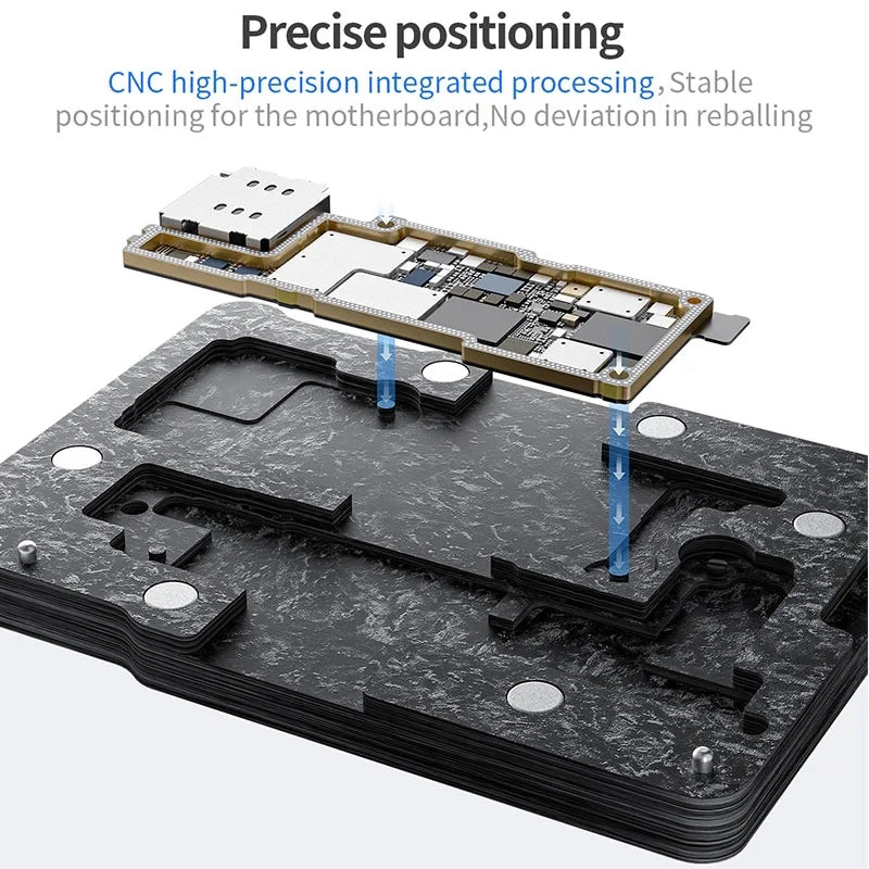 Magnetický pracovný držiak PCB QIANLI pre Apple iPhone 15 Series