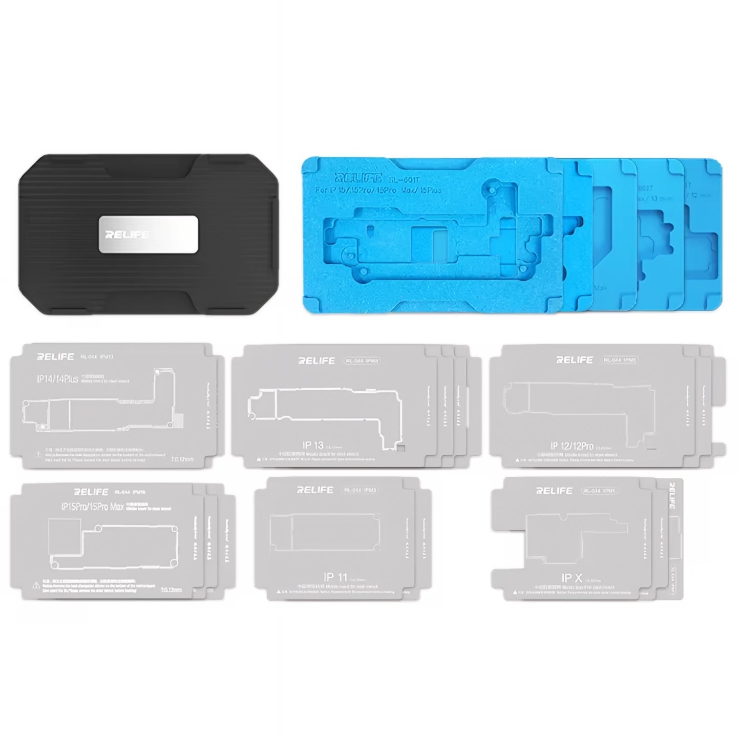 Reballing Work Stand Relife RL-601T for Apple iPhone X - 15 Series