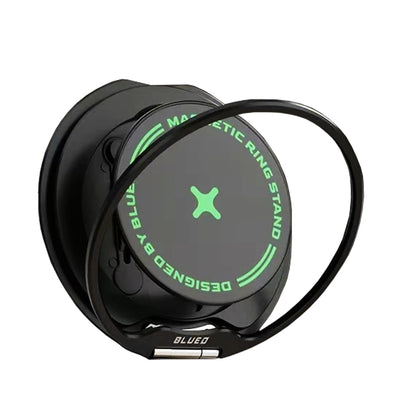 Podpora prsteňa Blueo Slim, Čierna