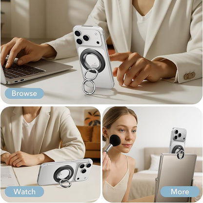 Držiak na prsteň ESR HaloLock, čierny